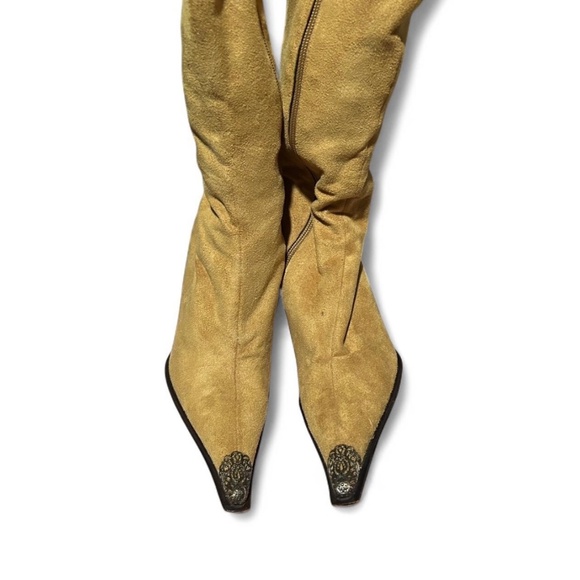 Tsakiris Mallas Suede Knee High Boots - Picture 3 of 4